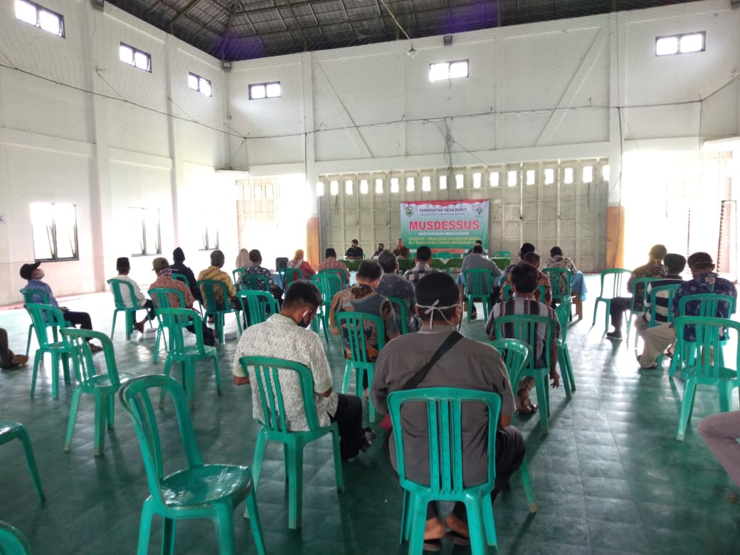 MUSDESUS VALIDASI DAN PENETAPAN CALON PENERIMA BLT DD TAHUN ANGGARAN 2021